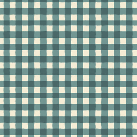 {New Arrival} Art Gallery Fabrics Storyteller Plaids Small Plaid of my Dreams Spruce
