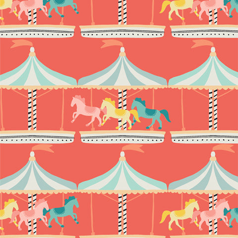Art Gallery Fabrics Petite Circus Carousel Joy