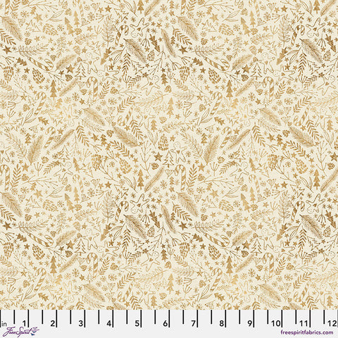 FreeSpirit Mia Charro Christmas Squad Goldie Feeling - Eggshell