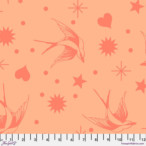 {New Arrival} Tula Pink Neon True Colours Neon Fairy Flakes Lunar