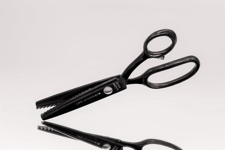{New Arrival} LDH Scissors 9" Midnight Edition Pinking Shears - Limited Edition
