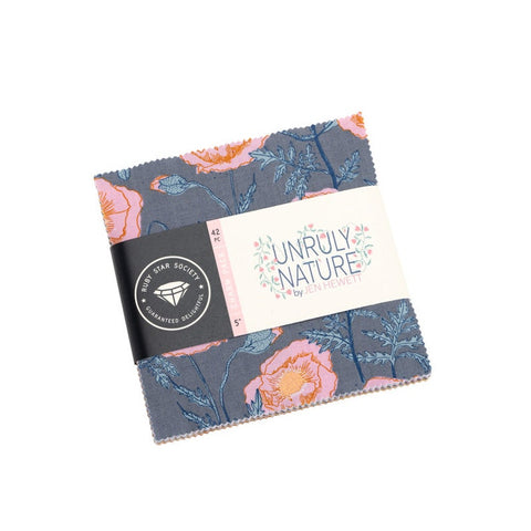 {New Arrival} Moda Ruby Star Society Unruly Nature 5" Squares