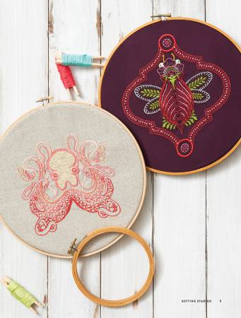 {New Arrival} Tula Pink Colouring with Thread