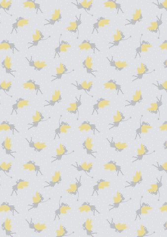 Lewis & Irene Small Things Fairies in Light Silver- Gold Metallic