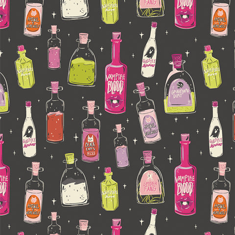 {New Arrival} Art Gallery Fabrics Spooky 'n Witchy Liquid Magic Sour