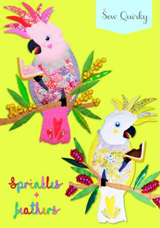 Sew Quirky Sprinkles + Feathers Pattern Book