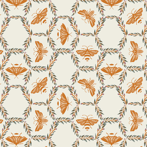 {New Arrival} Art Gallery Fabrics Season & Spice Bee Wreath