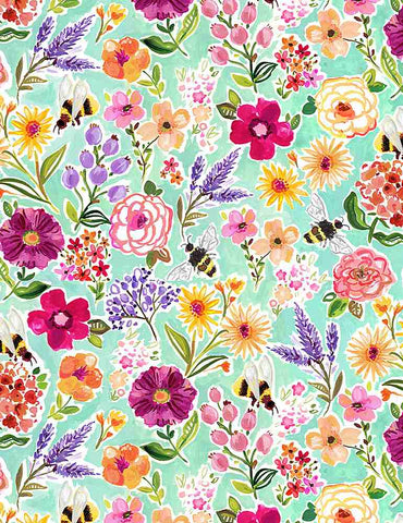 {New Arrival} Dear Stella Fabrics Earth Day Bee Garden