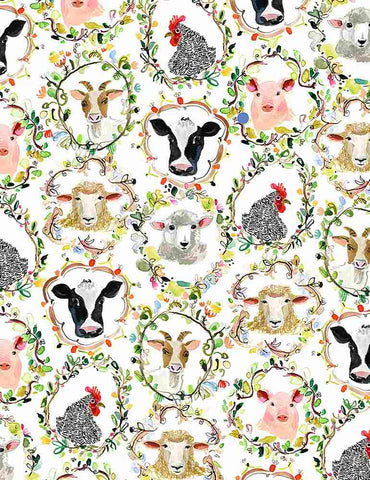 {New Arrival} Dear Stella August Wren Hay There White Animal Gallery