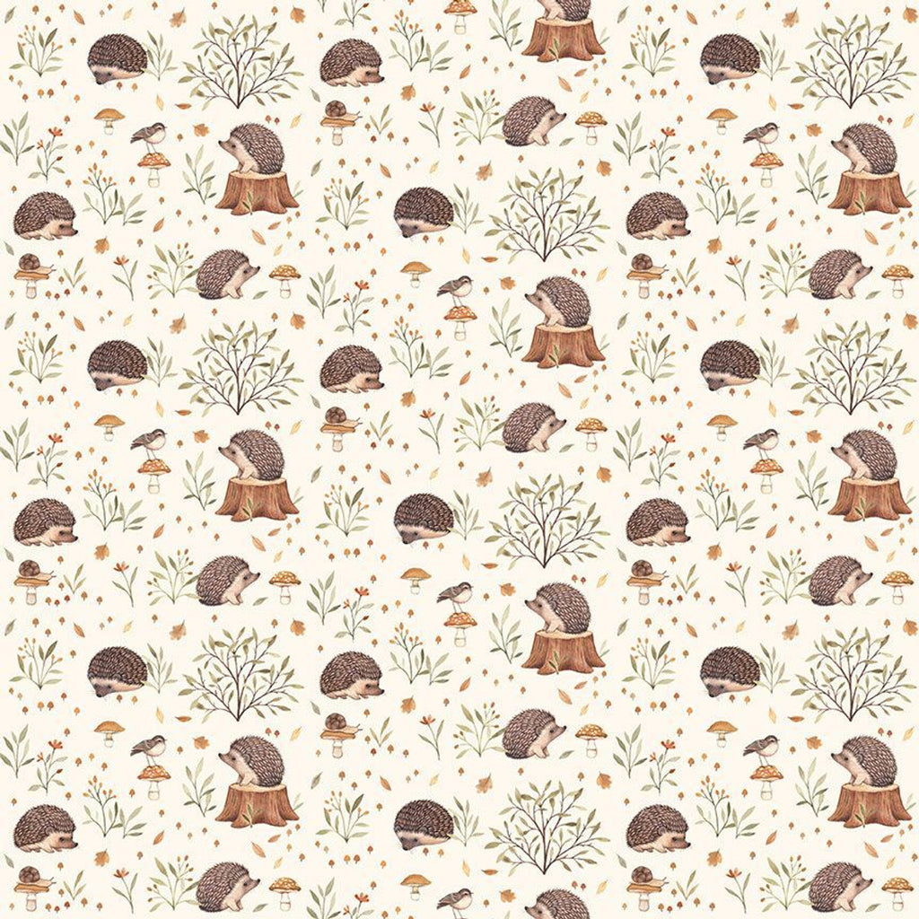 {New Arrival} Dear Stella Little Fawn & Friends Cream Little Forest Hedgehogs