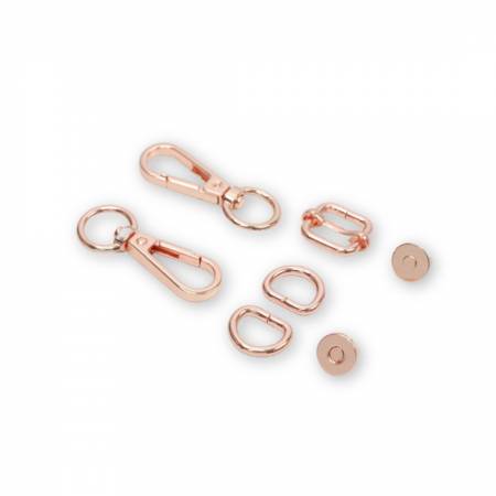 Sallie Tomato Level 4 Basic Hardware Kit 1/2 Inch Rose Gold