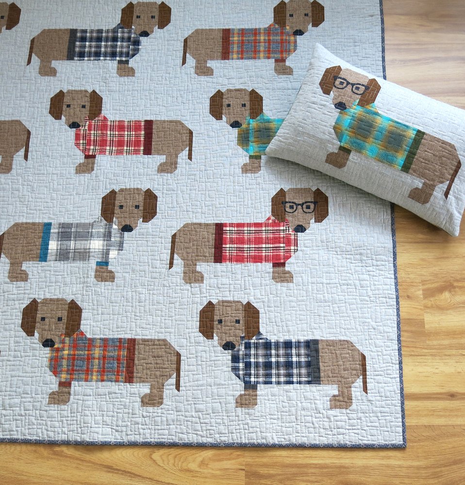{New Arrival}Elizabeth Hartman Patterns Dogs in Sweaters
