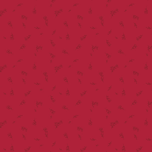 Art Gallery Fabrics The Flower Society Dainty Fleuriste Ruby