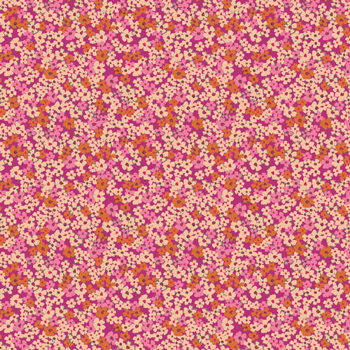 {New Arrival} Art Gallery Fabrics The Flower Society Retro Prairie Blush FAT QUARTER