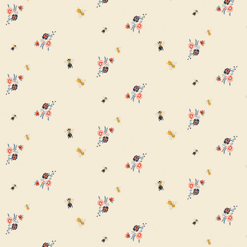 Art Gallery Fabrics  The Season of Tribute - Garden of Opulence Bees & Bits Two