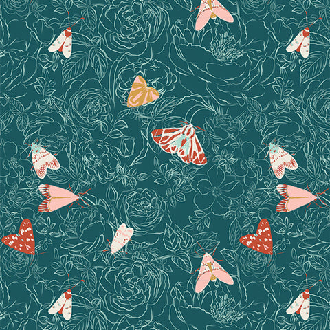 {New Arrival} Art Gallery Fabrics The Season of Tribute - Listen To Your Heart Cloak and Petal Six moon
