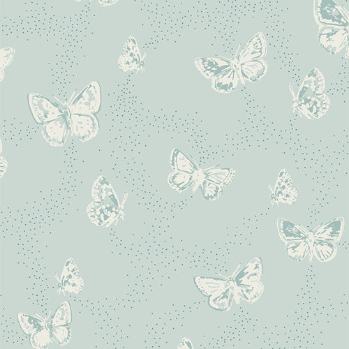 {New Arrival}  Art Gallery Fabrics The Season of Tribute - The Softer Side Flutterdust Seven