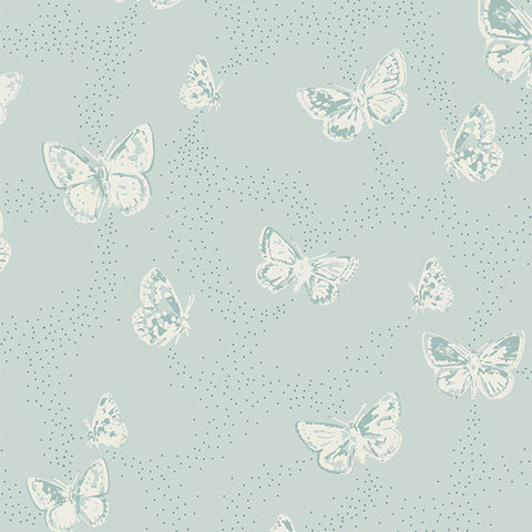 {New Arrival}  Art Gallery Fabrics The Season of Tribute - The Softer Side Flutterdust Seven