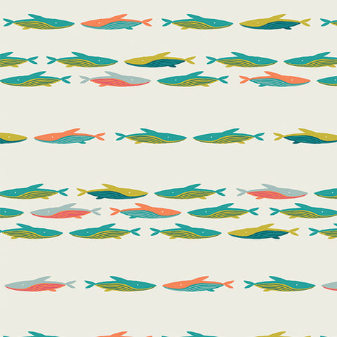 Art Gallery Fabrics The Season of Tribute - Path To Discovery Oceania Nightlight Eight