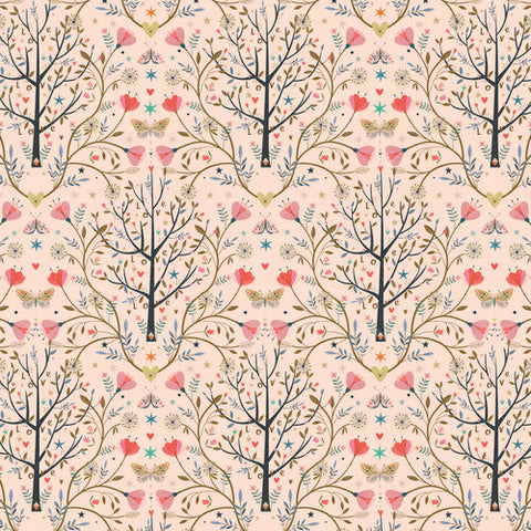 {New Arrival} Dashwood Studio Tree Of Life Butterfly Tree Pink