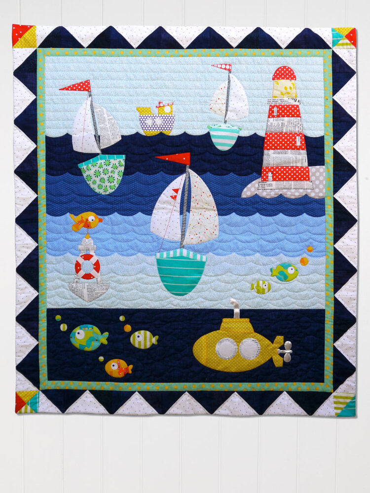 Claire Turpin Designs Ship to Shore Quilt Pattern