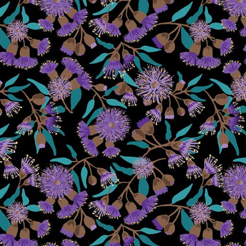 Annette Winter Sweet Botanicals Purple/Black Flowering Gum