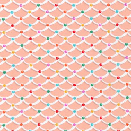 Robert Kaufman Tinsel Town Icing Peach