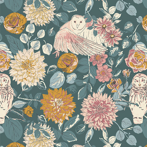 {New Arrival} Art Gallery Fabrics Willow Owl Things Floral