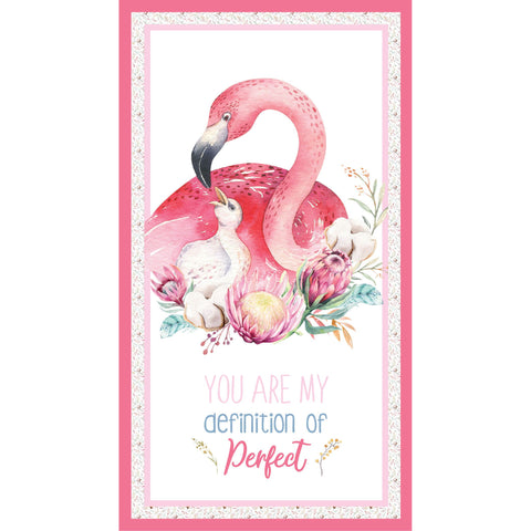 Devonstone A Mother's Love Flamingo Panel
