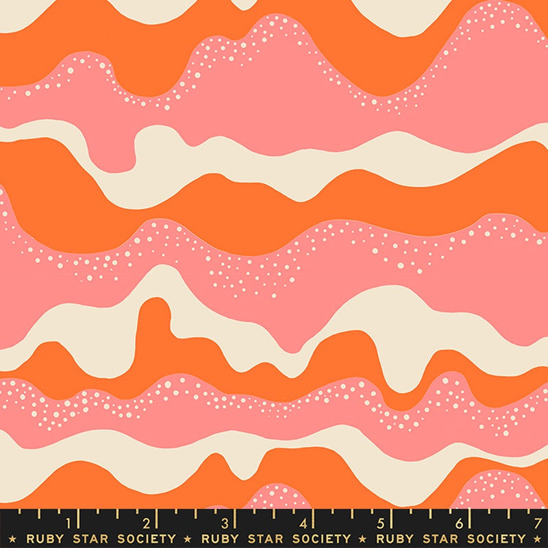 Moda Ruby Star Society Floradora Sea & Sky Melon