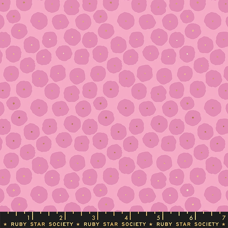 Moda Ruby Star Society Floradora Disco Dots Lupine Metallic