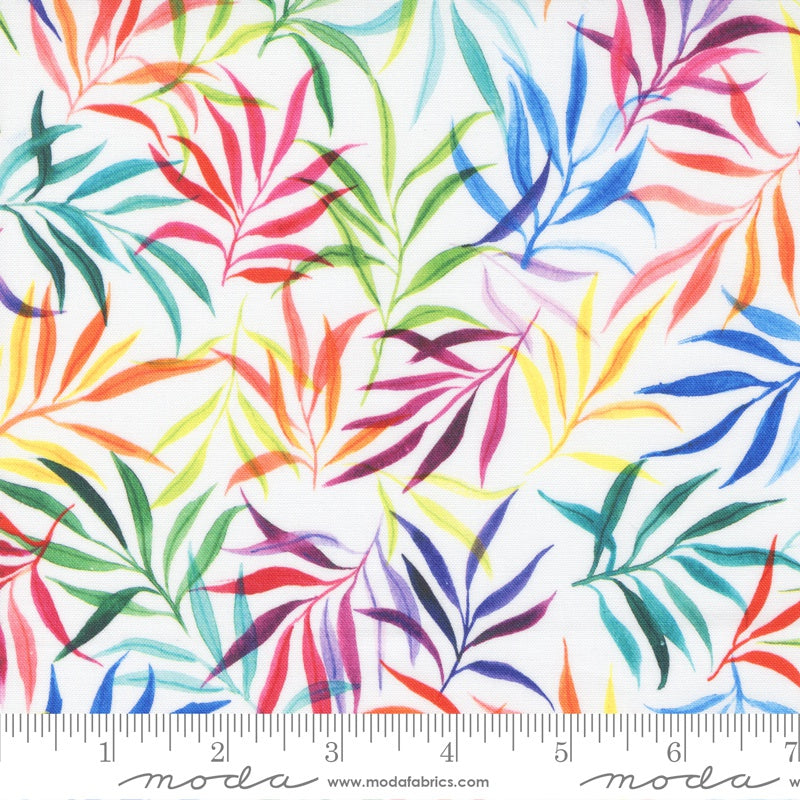 Moda Create Joy Project Eufloria Nature Leaf Rainbow