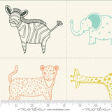 Moda Savannah Little Critter Multi Panel