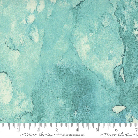 {New Arrival} Moda Create Joy Project Flow 108" Backing Fabric Aqua Frost Extra Wide 274cm