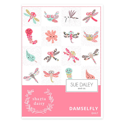 {New Arrival} Sue Daley and Co Damselfly Quilt Pattern