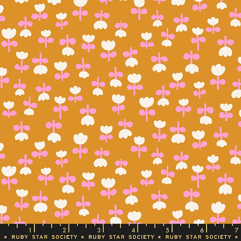 Moda Ruby Star Society Petunia Tulips Honey