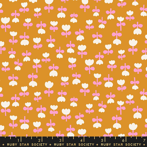 Moda Ruby Star Society Petunia Tulips Honey