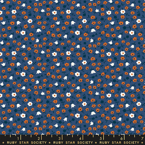 Moda Ruby Star Society Lil Catalog Calico Bluebell