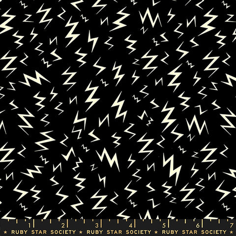 {New Arrival} Moda Ruby Star Society Tiny Frights Lightning Black Glow in the Dark