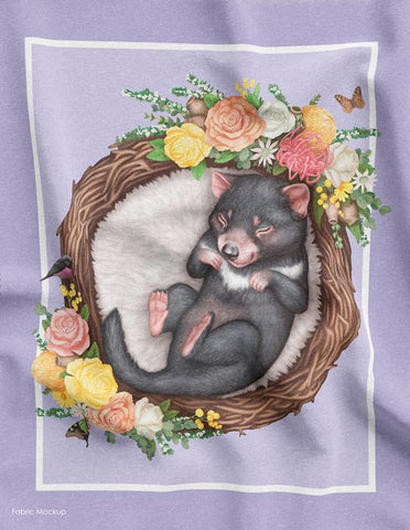 Devonstone Native Nursery Tasmanian Devil Panel 90cm