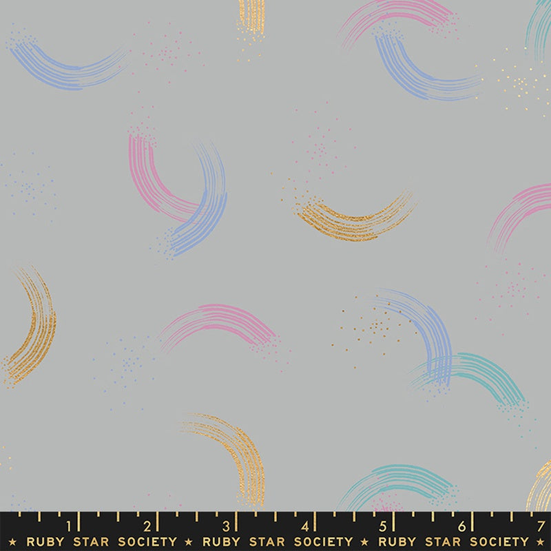 Moda Ruby Star Society Twirl Basic Steel Metallic
