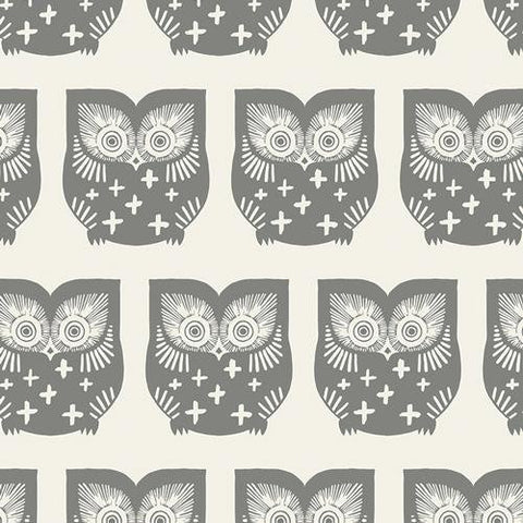 Art Gallery Heartland KNIT Hus Hoot Gra