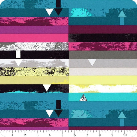 Art Gallery Fabrics Avantgarde Steps Above Moonbow