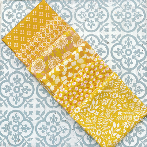 {New Arrival} Moda Ruby Star Society Sampler Curated Fat Quarter Bundle x 6 Honey