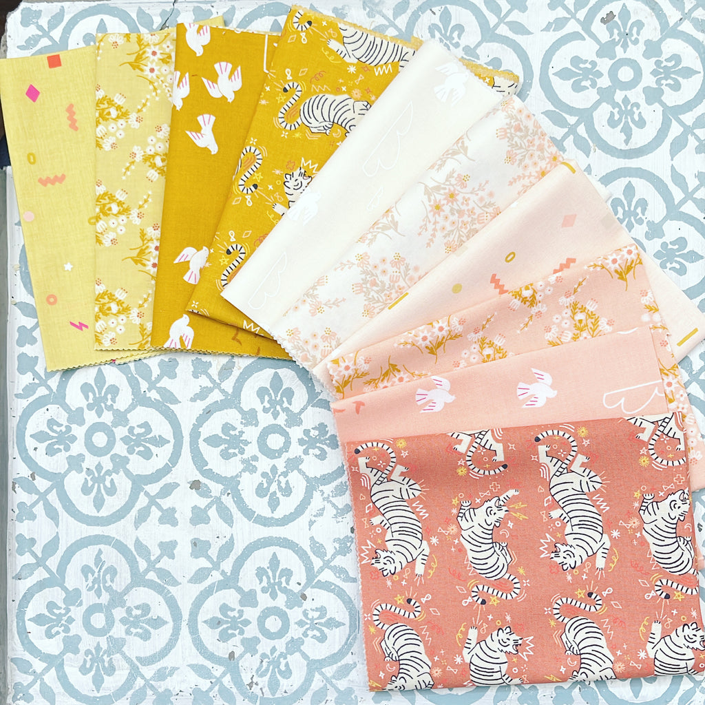 Moda Ruby Star Society Sunbeam Fat Quarter Bundle x 10 Pieces
