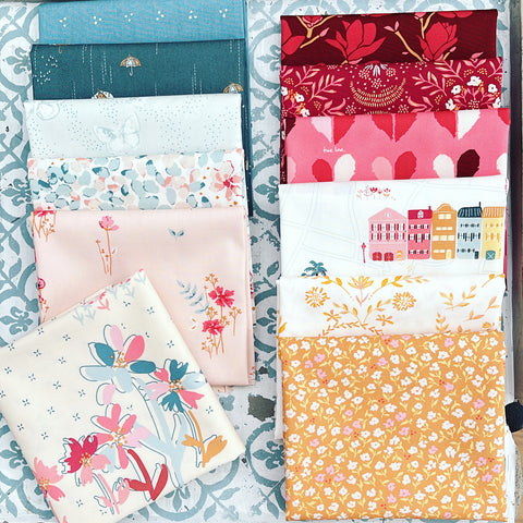 {New Arrival} Art Gallery Fabrics  The Season of Tribute - The Softer Side Fat Quarter Bundle x 11 Fat Quarters + 1 Panel