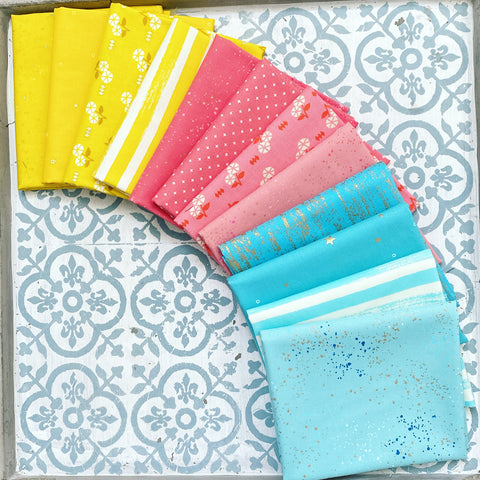 {New Arrival} Moda Ruby Star Society Summer Gelati Fat Quarter Bundle x 12 Pieces