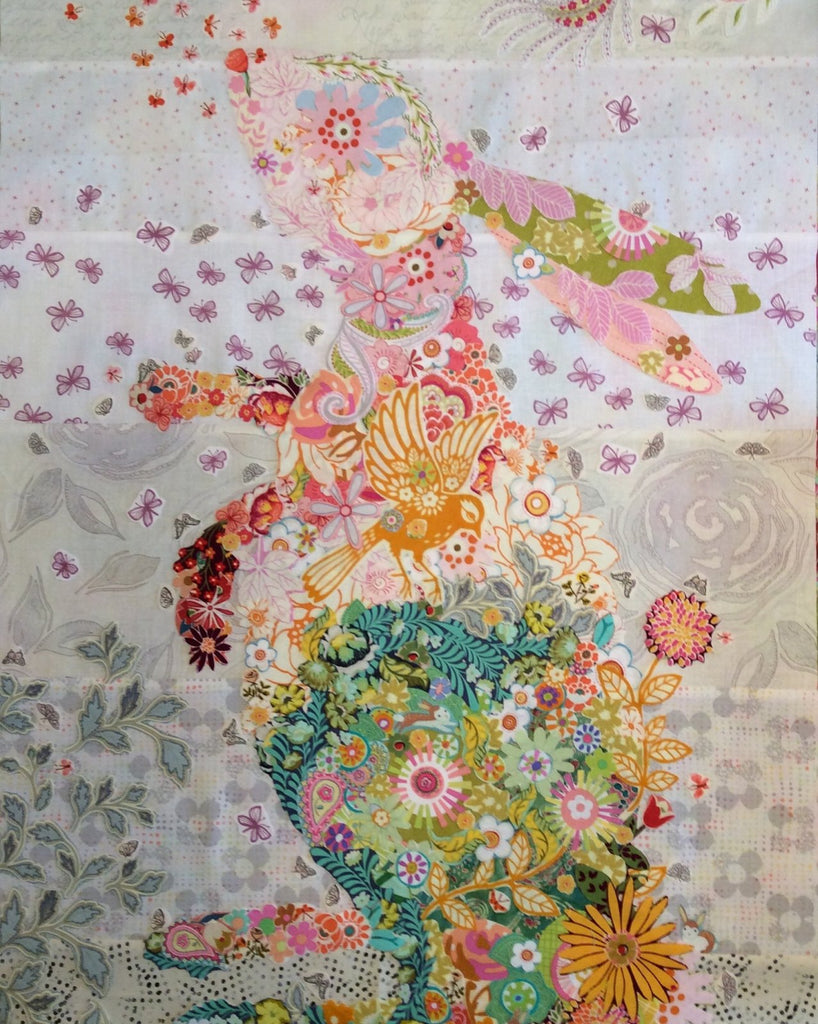 {New Arrival}Laura Heine Hip Hop Rabbit Collage Pattern