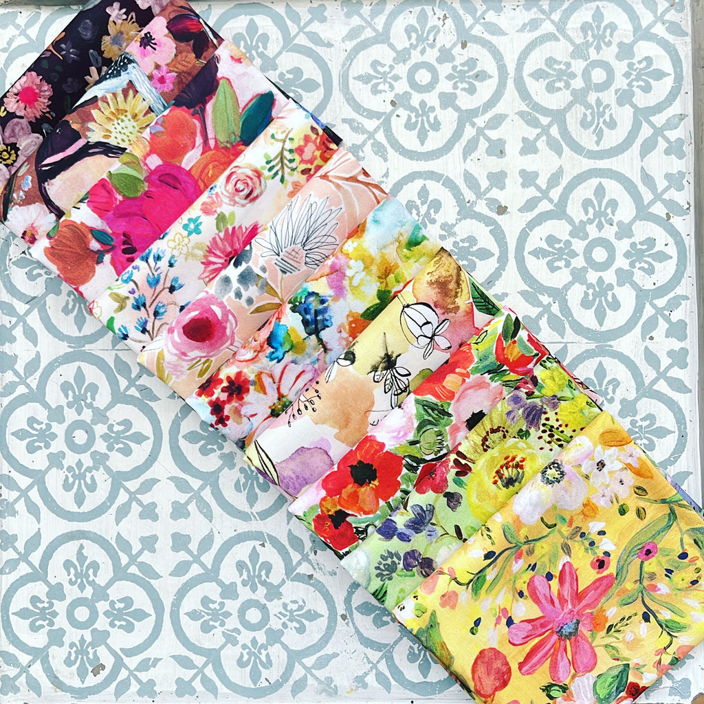 {New Arrival} Dear Stella August Wren Fat Quarter Bundle x 10 Pieces Autumn Edition