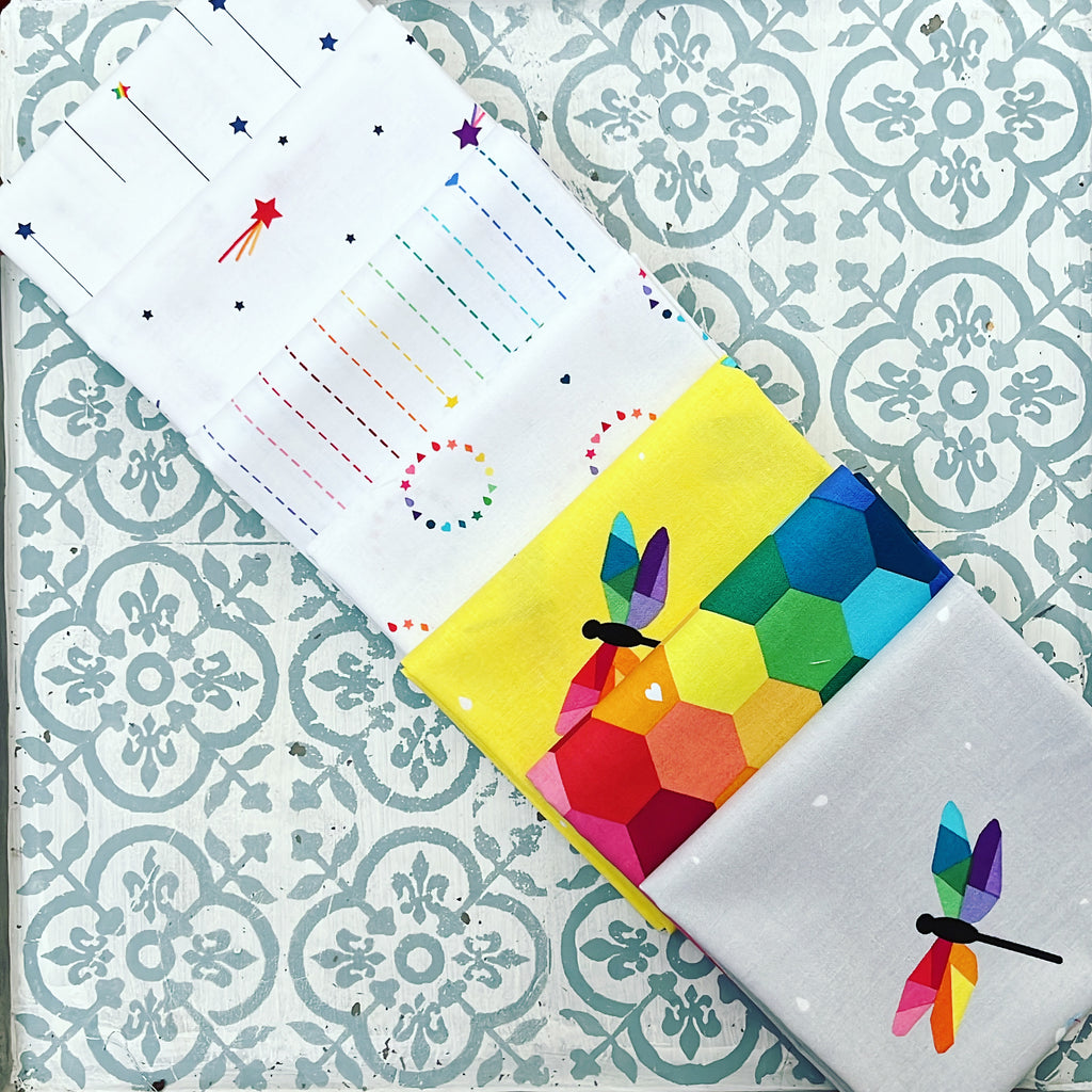 Riley Blake Kirsty Lea Imagine Fat Quarter Bundle x 7 Fat Quarters